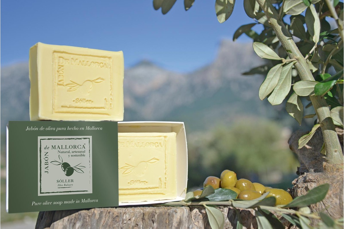 Jabón natural de Aceite de Oliva - Jabón de Mallorca