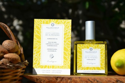 Huile pour le Corps Bio à l'Amande douce et Citron - Mallorca Natur