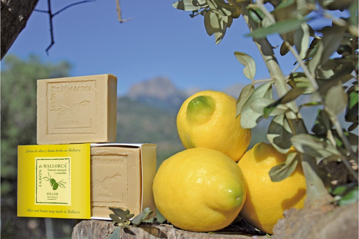 Olive Oil Natural Soap with Lemon - Jabón de Mallorca