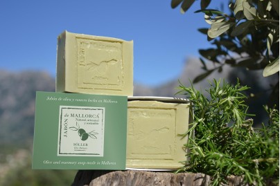 Jabón Natural de Aceite de Oliva con Romero - Jabón de Mallorca